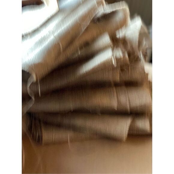 Bulrap Fabric Strips Craft Wedding Decor lot of 10 lbs - Picture 3 of 3